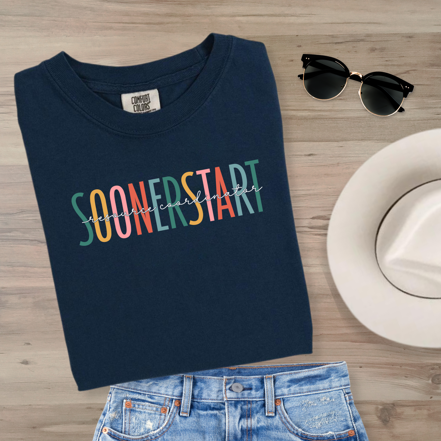 SoonerStart Rainbow Tee