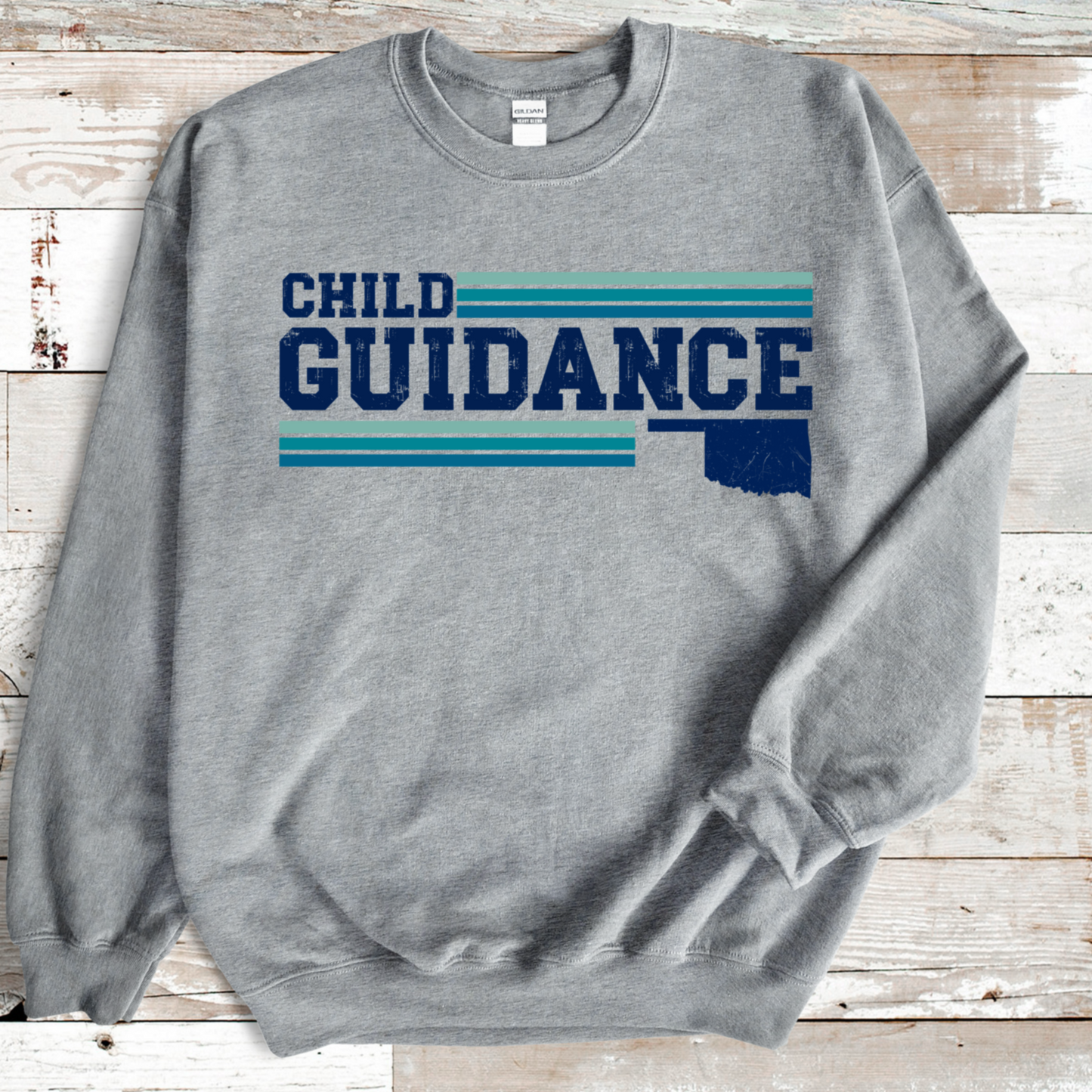 Child Guidance Retro Stripe Sweatshirt