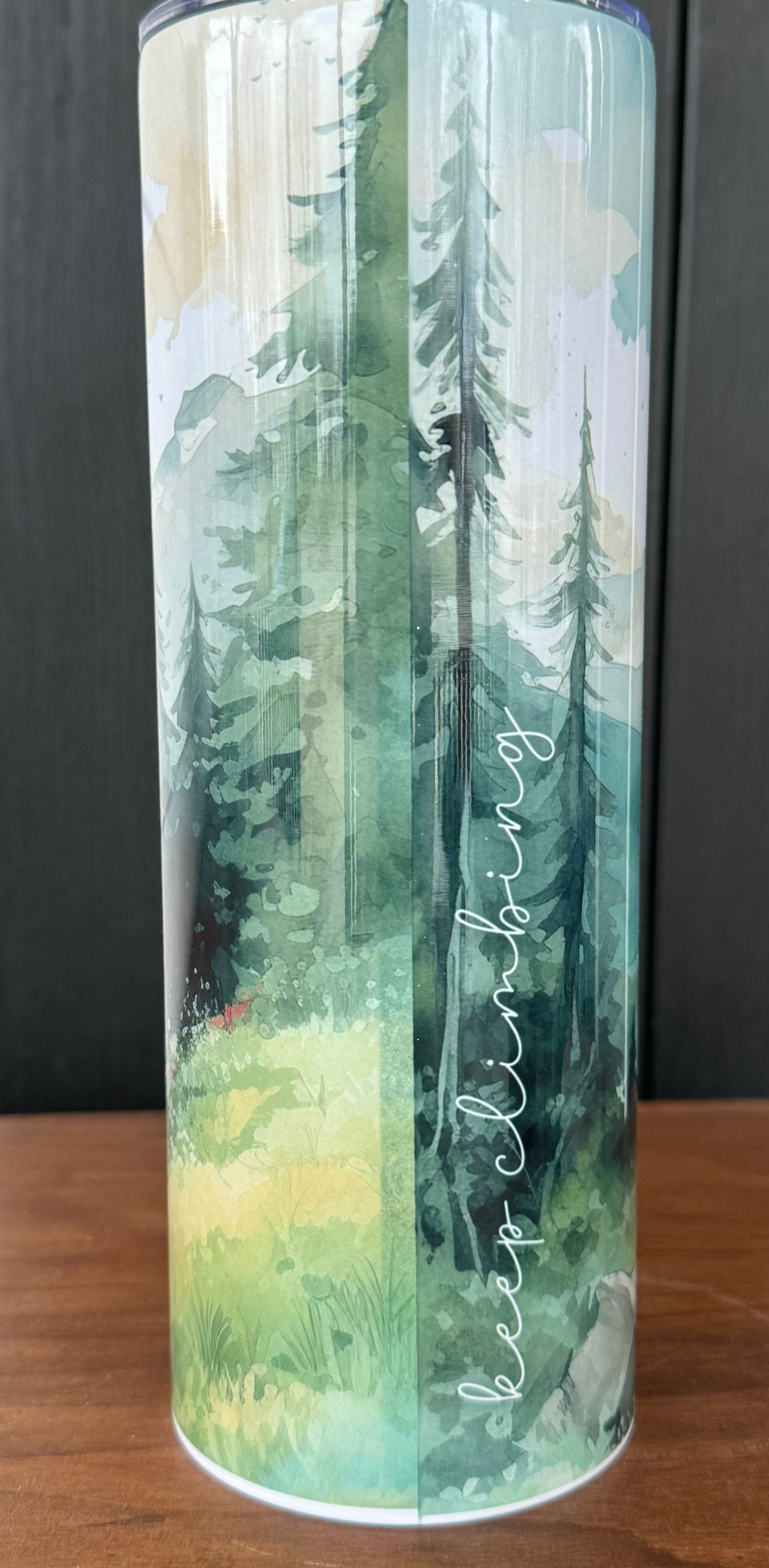 Tumbler: Hardest Climb 20 oz Occupational Therapy Tumbler