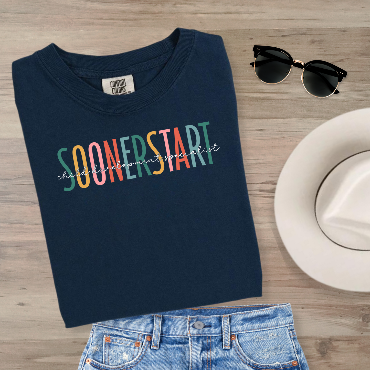 SoonerStart Rainbow Tee