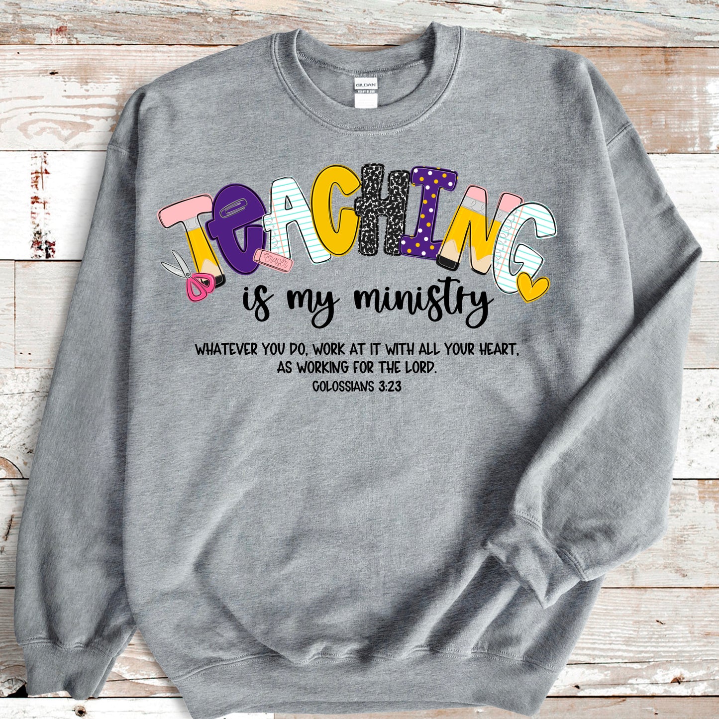 Teaching is my Ministry Tee- Pirates