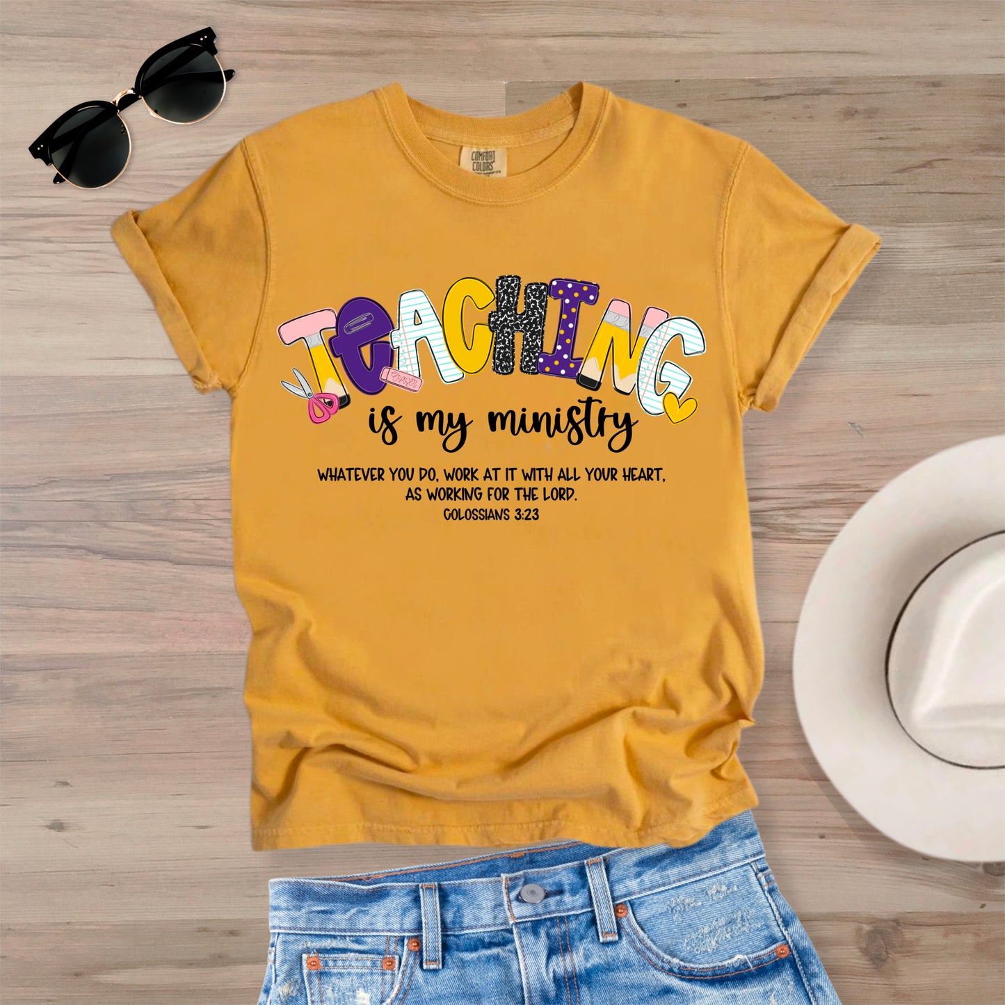Teaching is my Ministry Tee- Pirates