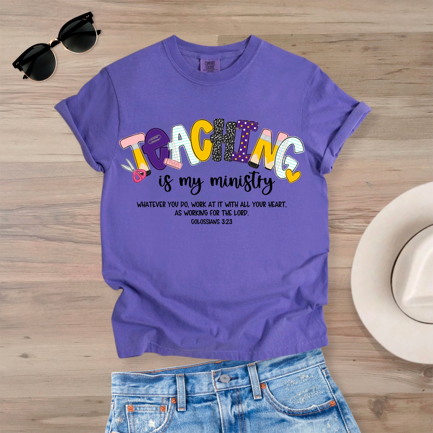 Teaching is my Ministry Tee- Pirates