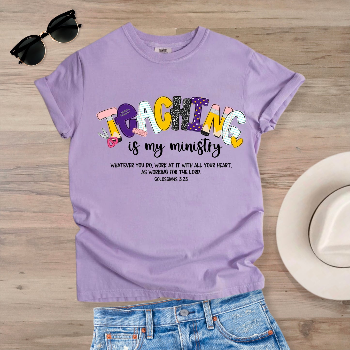 Teaching is my Ministry Tee- Pirates