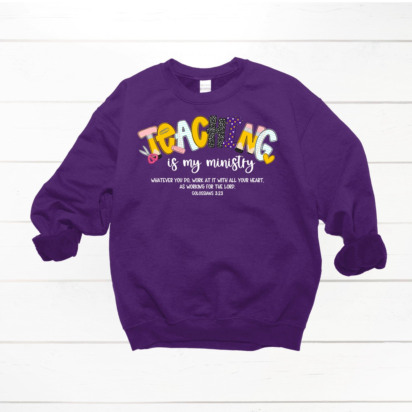 Teaching is my Ministry Tee- Pirates