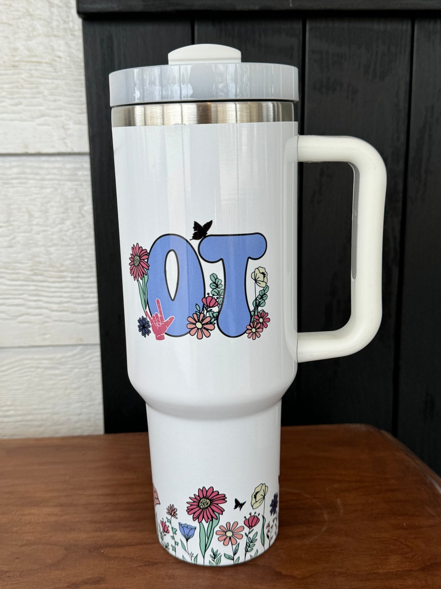 Tumbler: Grow your Full Potential with OT 40 oz Quencher Tumbler