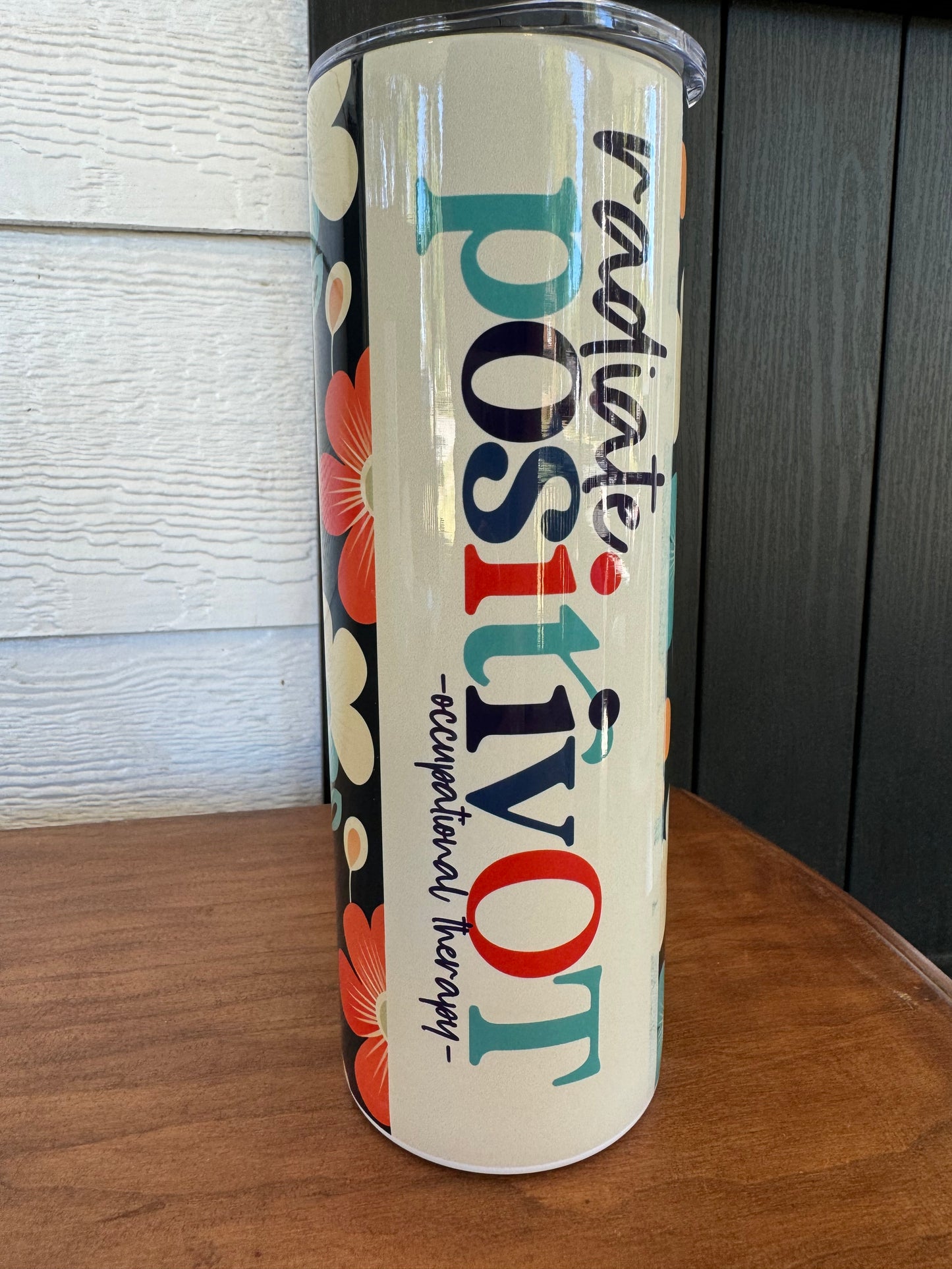 Tumbler: 20 oz Radiate PositivOT