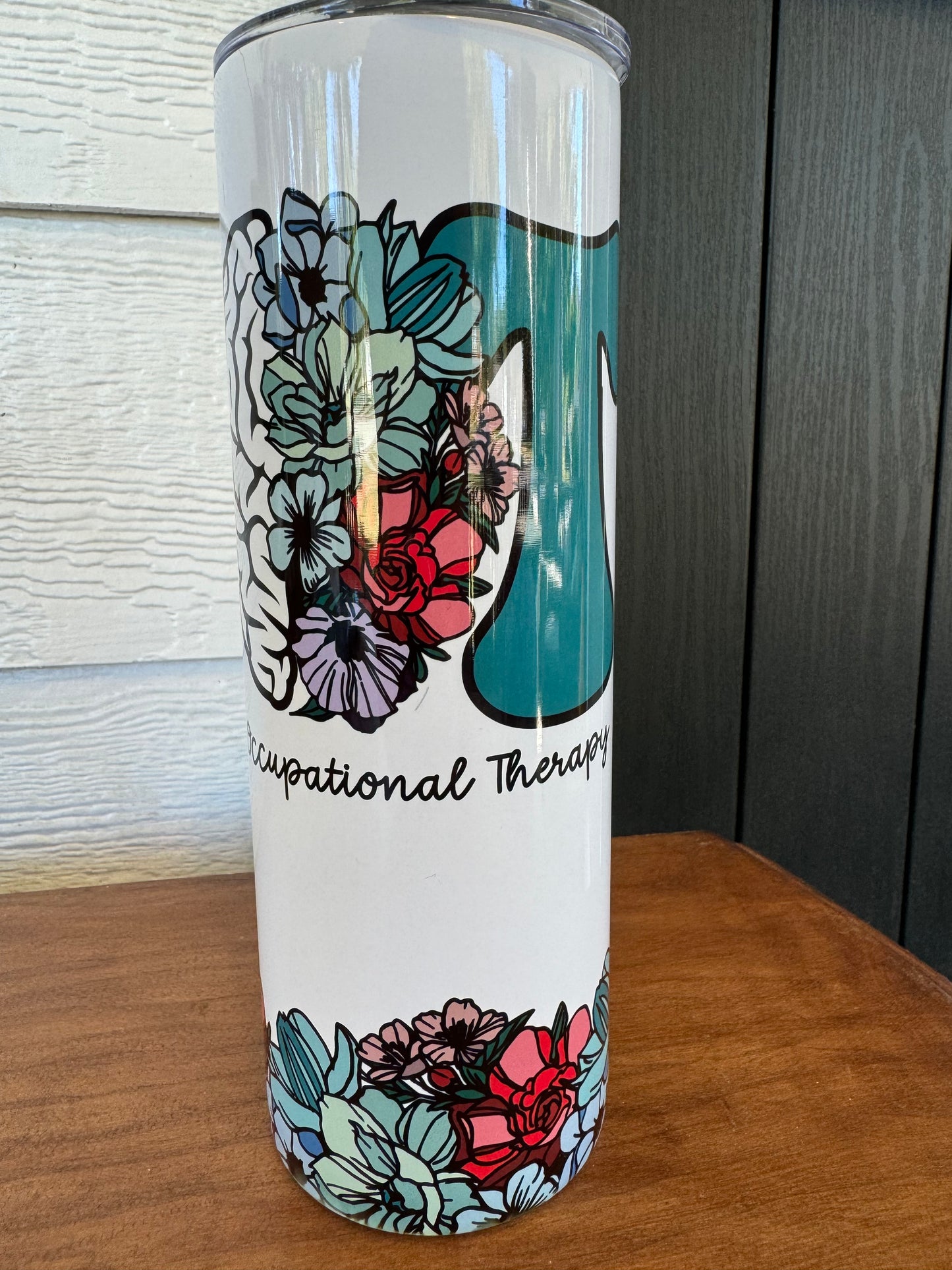 Tumbler: 20 oz Jewel Tone Neuro OT