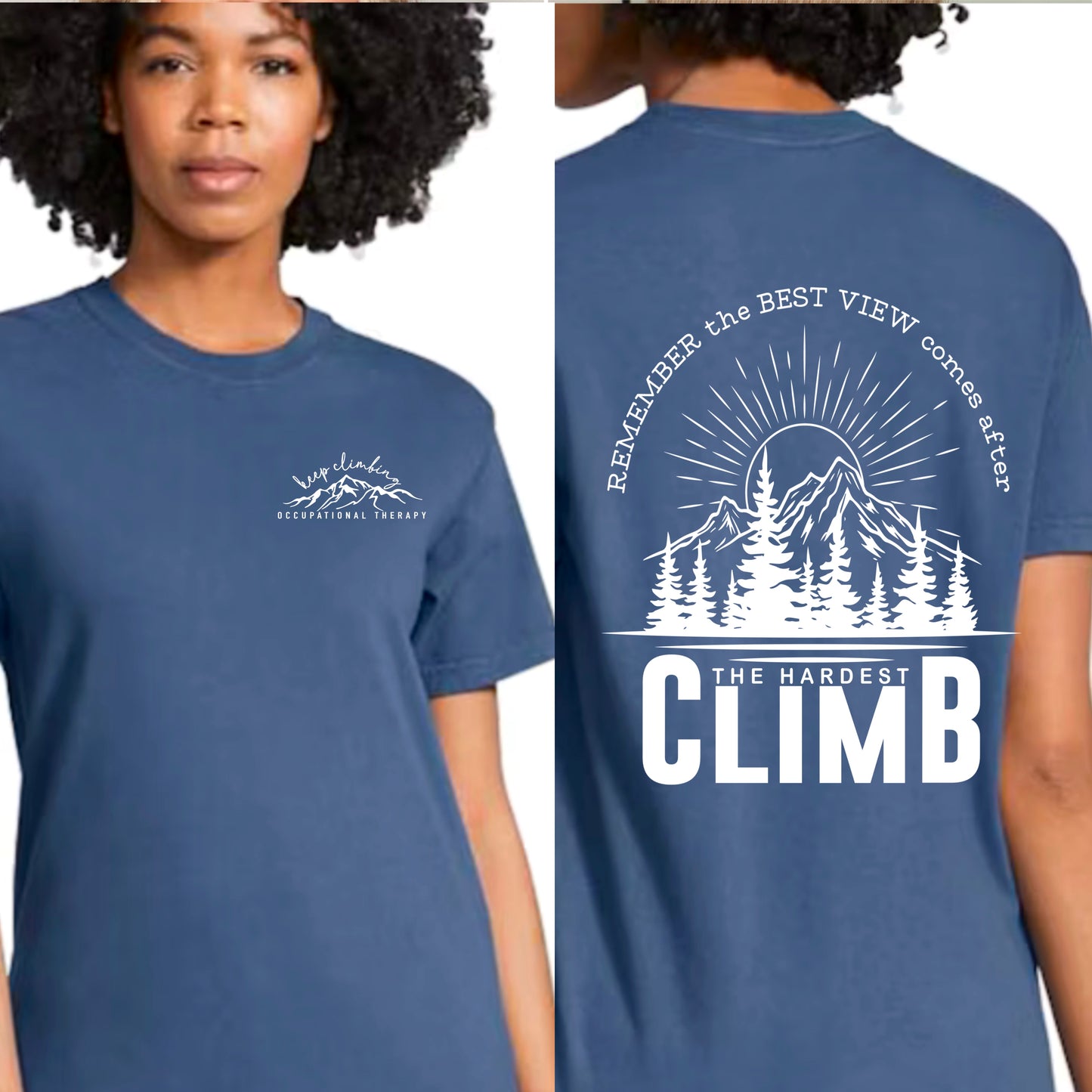 Hardest Climb Short Sleeve Tee