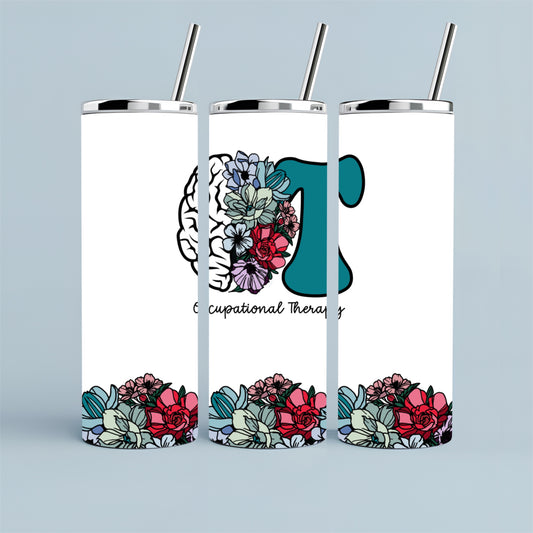 Tumbler: 20 oz Jewel Tone Neuro OT