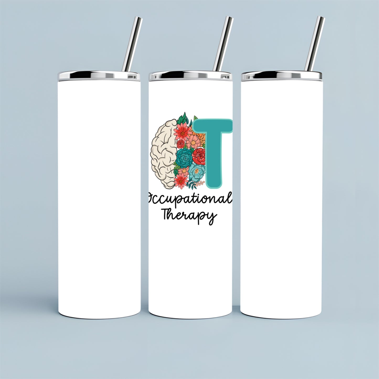 Tumbler: 20 oz Neuro OT (Teal)